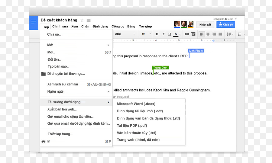 Pagina Web e-Mail azienda G Suite Google Docs - e mail