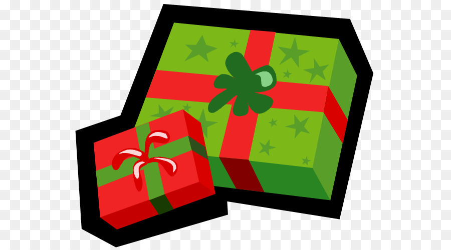 Simbolo Verde Di Natale - scatola regalo reale