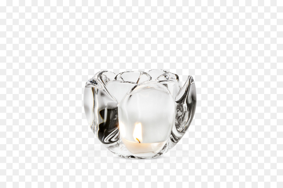 Tealight Holmegaard Lotus Xe Nến - ánh sáng