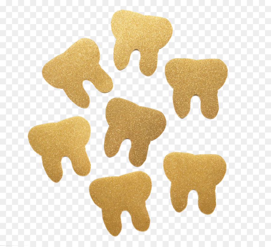Gold Zähne, Menschlicher zahn Zahnmedizin - funkelndes gold