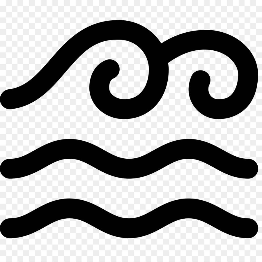 Wasser-Luft-Symbol Computer-Icons Klassische element - Wasser weiß