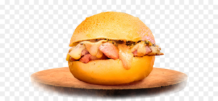 Dispositivo di scorrimento Cheeseburger Hamburger Montreal-stile, carne affumicata, Colazione, sandwich - patatine e hamburger