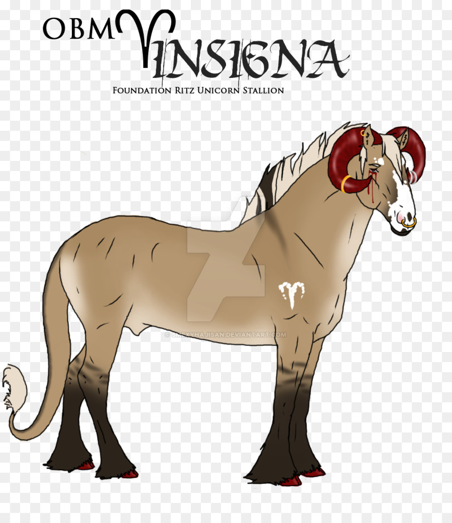 Con Ngựa Mustang Bờm Dây - sư tử