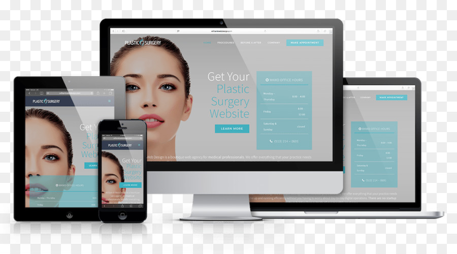 Web Entwicklung, Responsive web design - Plastische Chirurgie