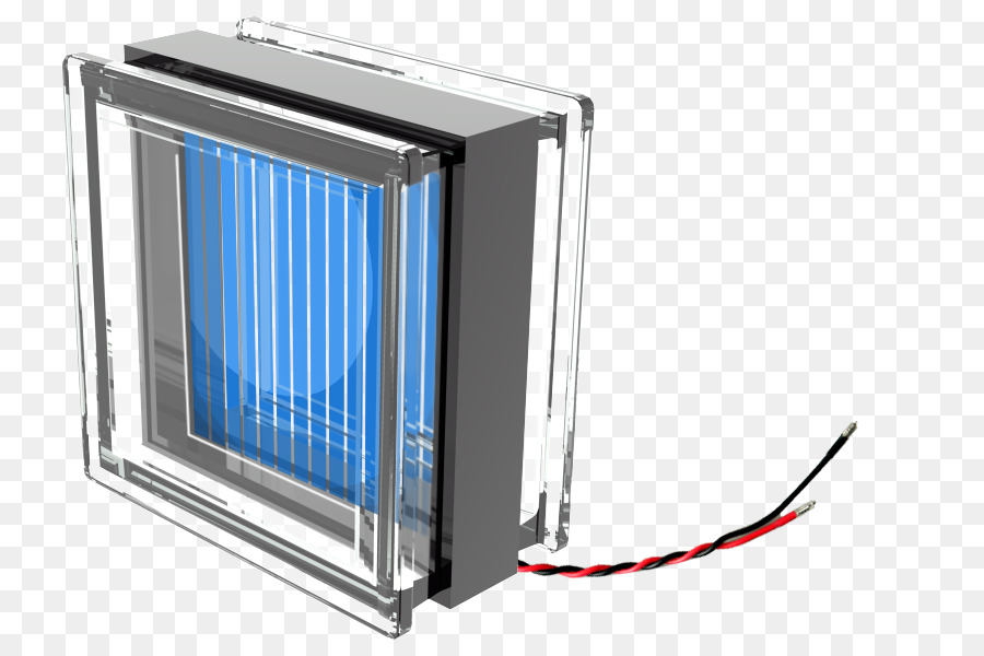 Photovoltaik-system Glasbaustein-Photovoltaik-Solar-Energie - Ziegel