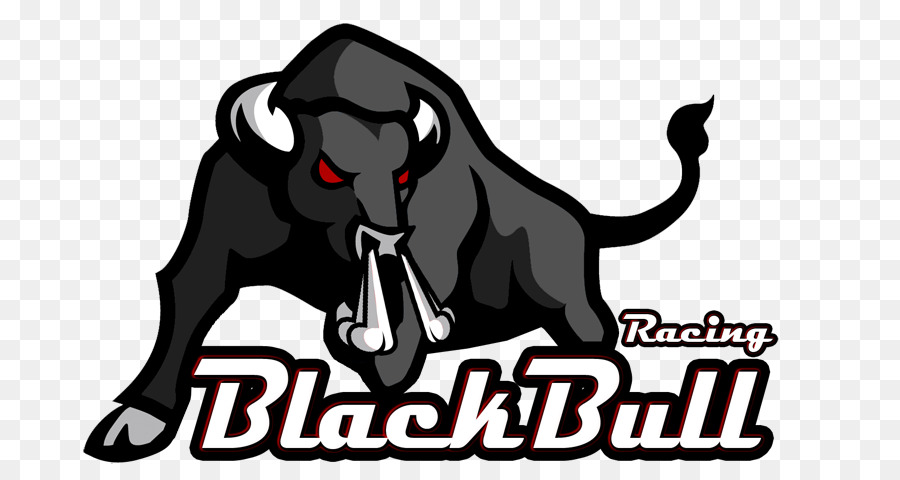 Rinder Bullen Ochsen-Logo - Black Bull