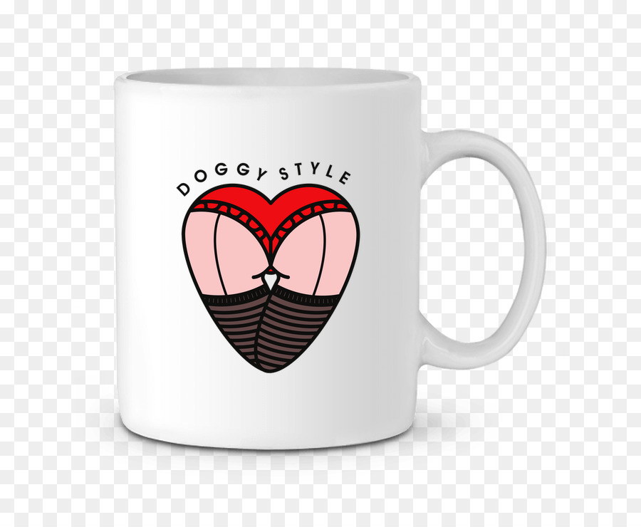 Kaffee-Tasse, T-shirt-Becher Keramik Bluza - Doggy Style