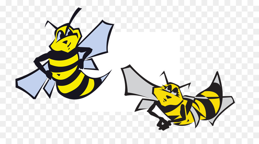 Honig Bienen Cartoon Clip art - Biene