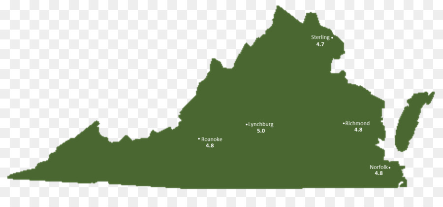 West Virginia Richmond Silhouette US-Bundesstaat - Silhouette