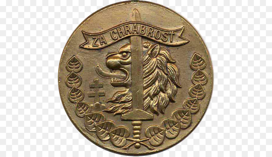 Cecoslovacchia Rivolta Nazionale slovacca medaglia di Bronzo, Cecoslovacco, medaglia Per il coraggio di fronte al nemico - medaglia