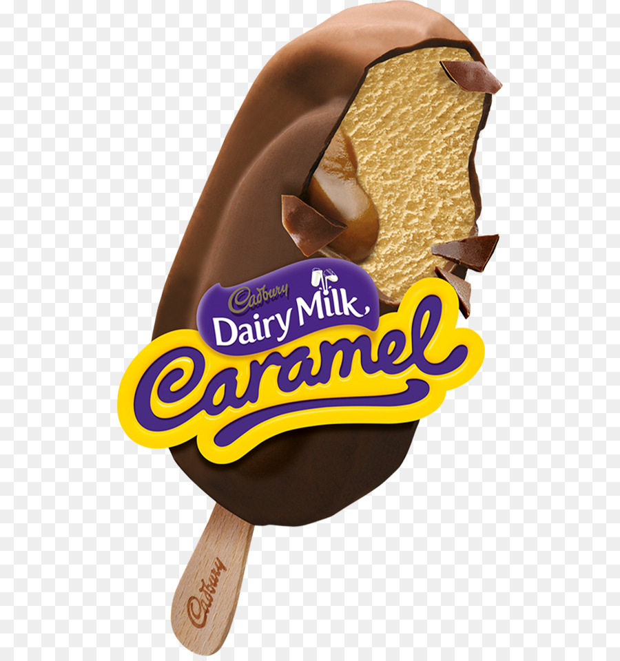 Coni gelato barretta di Cioccolato Cadbury Dairy Milk Caramello - gelato