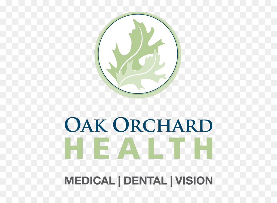 Green-Logo RGB-Farbmodell Oak Orchard Health Marke - Zahnklinik logomedical