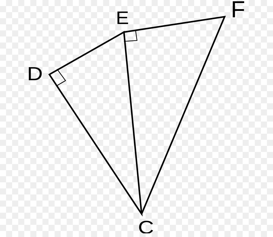 Rechtwinkligen Dreieck Trigonometrie Katheten - Dreieck