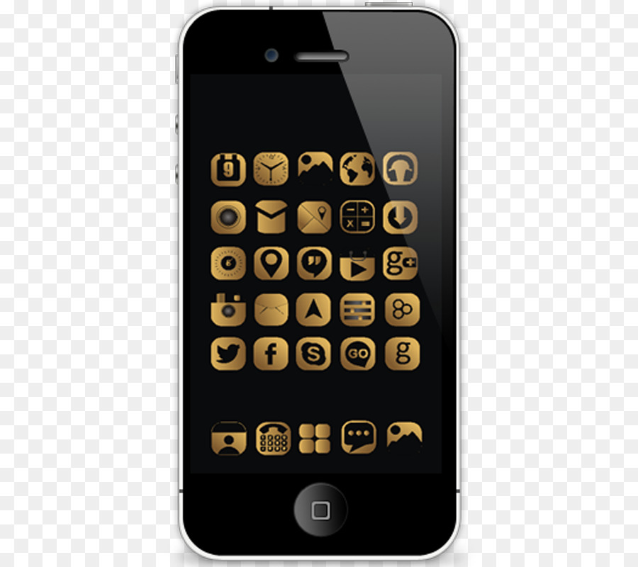 Caratteristica del telefono Cellulare Telefoni Android - tema oro