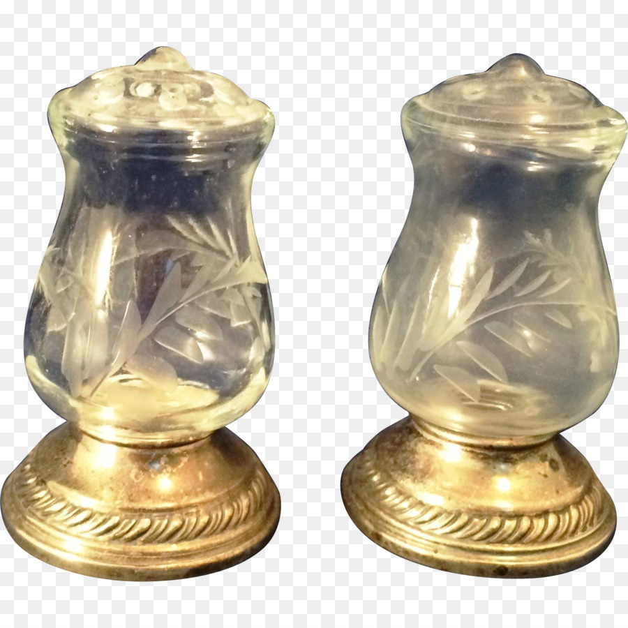 Salt And Pepper Shakers Brass
