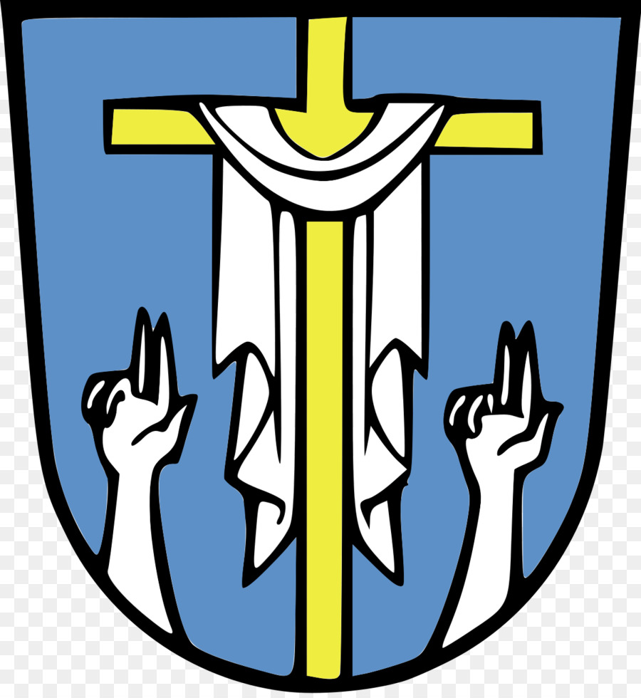 Grafenaschau Ammer con le Gambe di lato rappresentazione della Passione di cristo Comune di Oberammergau Coat of arms - altri