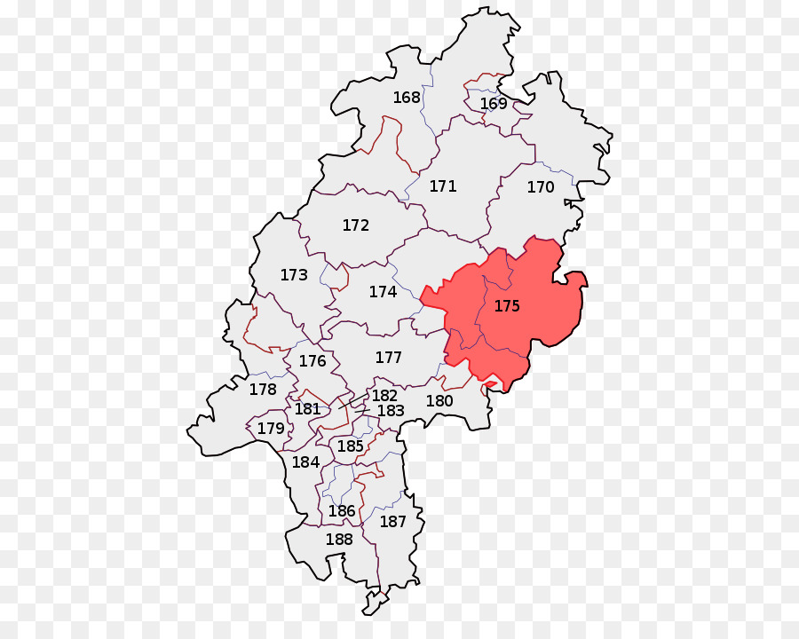 Constituency of Fulda Electoral district Wahlkreis Groß-Gerau I Freiensteinau Election - andere