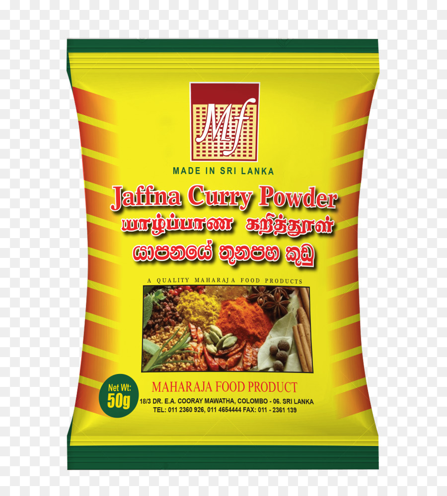Jaffna Vegetarische Küche Gerichte aus Sri Lanka Bio-Lebensmittel Maharaja-Food-Produkte - Currypulver