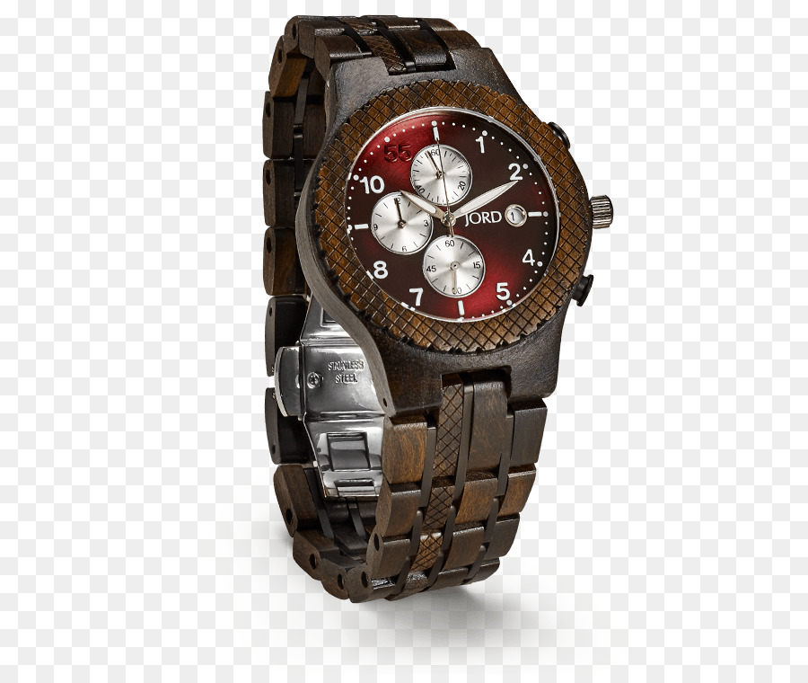 Cinturino di orologio di legno di Sandalo Jord - guarda