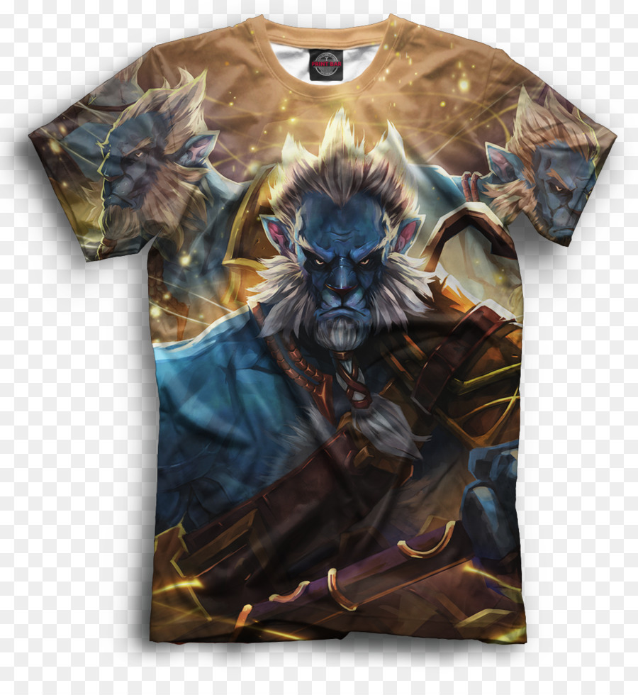 T shirt Dota 2 Die Internationale 2018 Defense of the Ancients Ärmel - Plakatleiste
