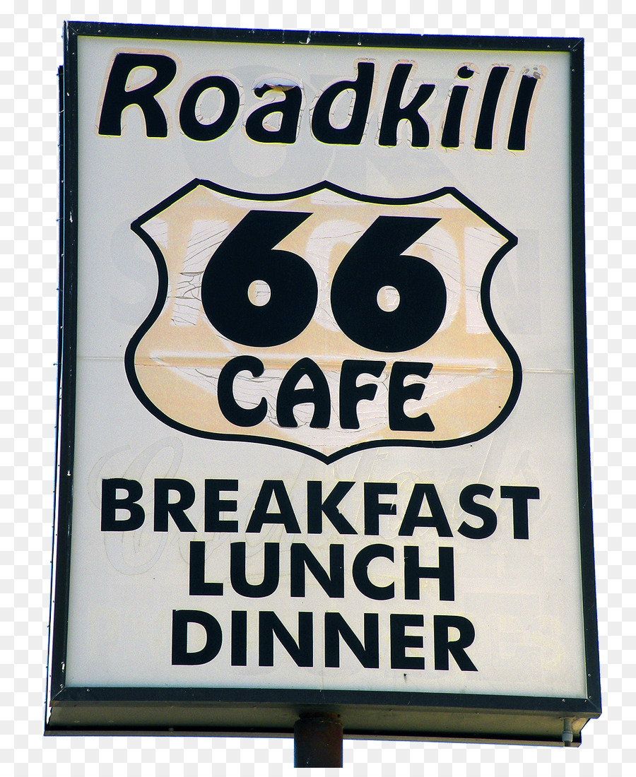 Il Roadkill Caffetteria/O. K. Salone - route 66 badge