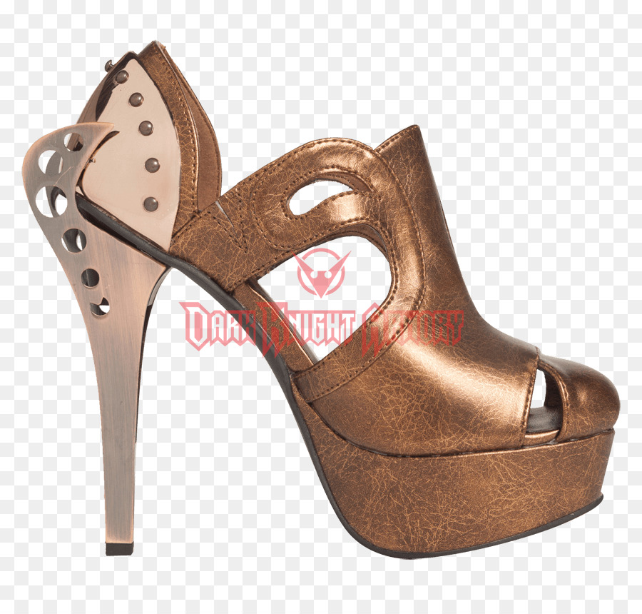 Sandale-High-Heel Schuh Court Schuh Steampunk - Plattform Schuhe