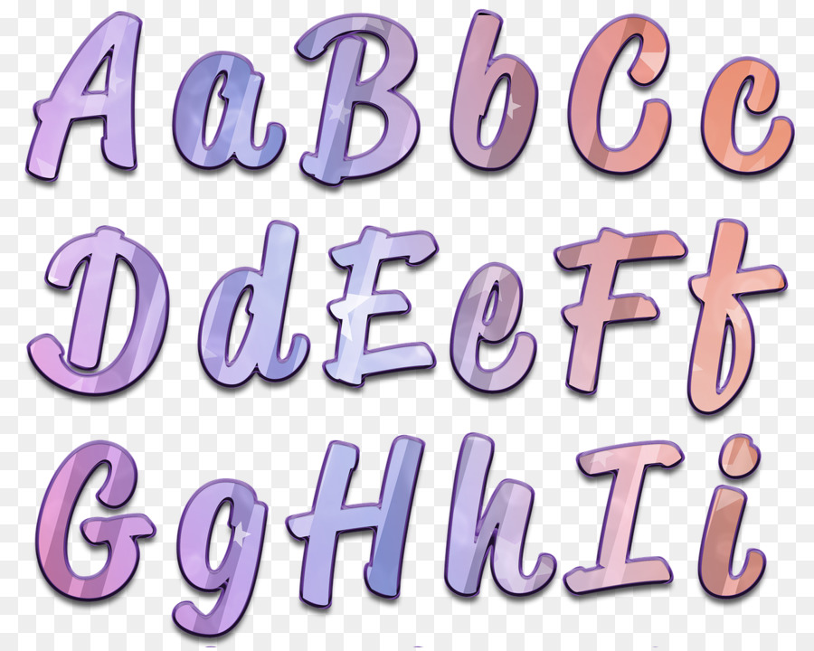 Anzahl Line Clip art - A bis Z Alphabete