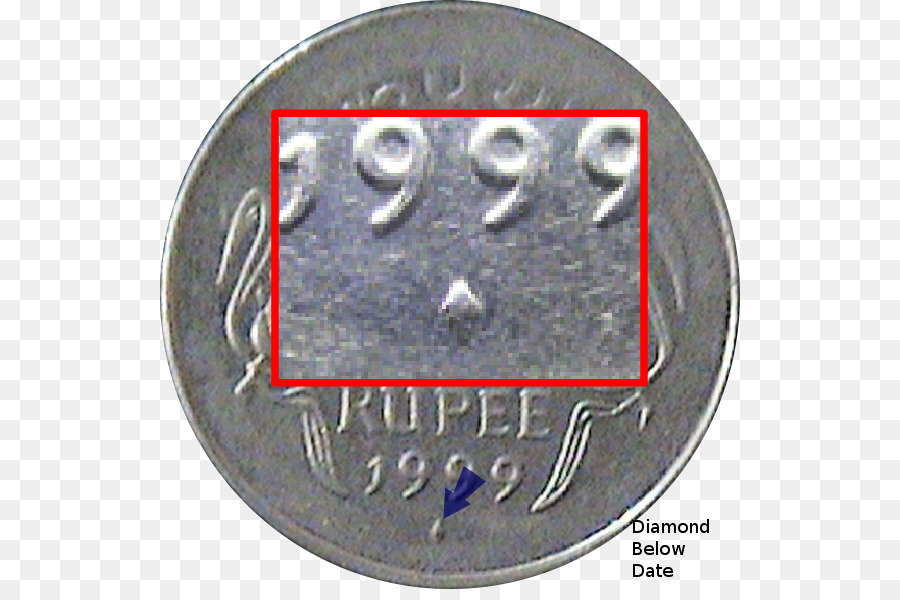 Moneta India Governo di Menta, Mumbai Simbolo rupia Indiana - Moneta