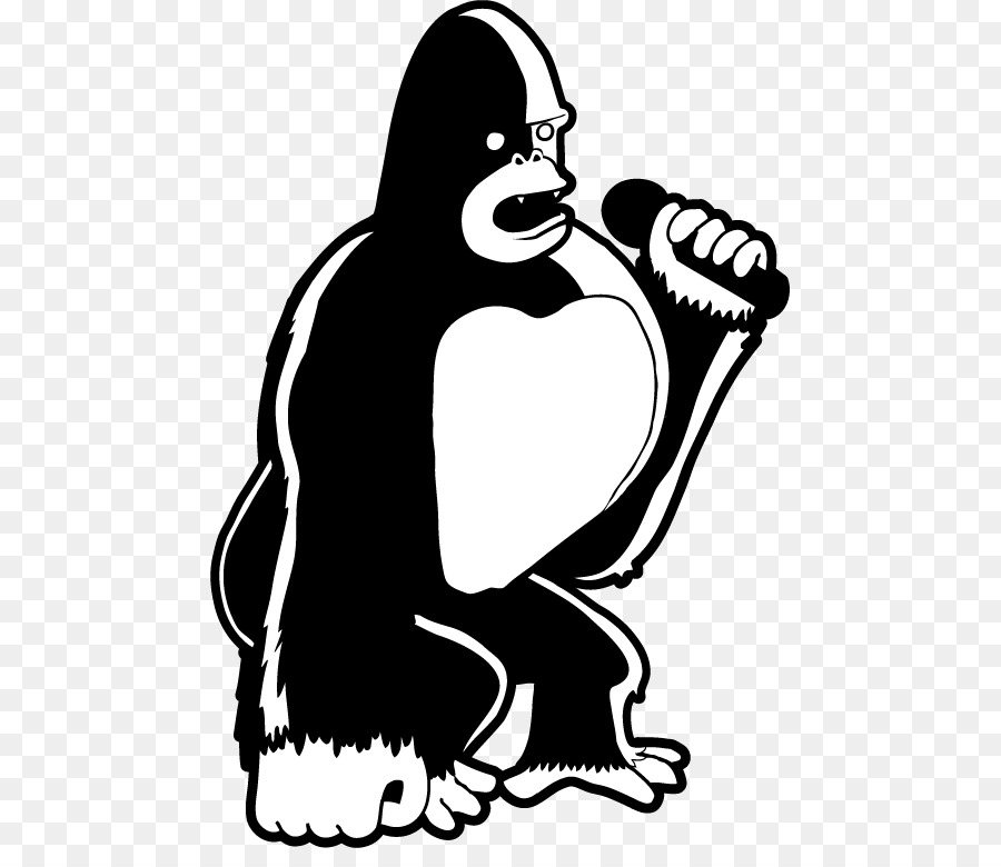 Gorilla Menschliche Verhalten Cartoon Clip art - Gorilla