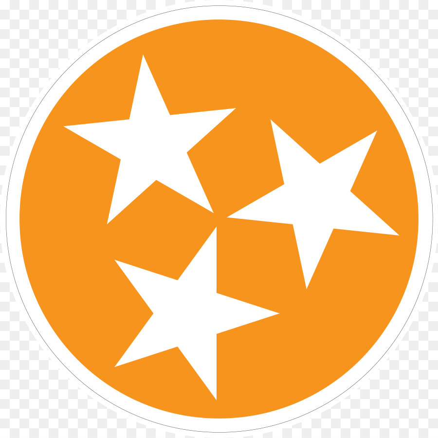 Flagge von Tennessee Aufkleber Tennessee State Bibliothek und Archiv - Sterne Aufkleber