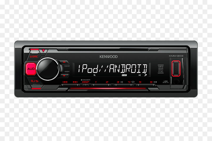 Fahrzeug audio von Kenwood Corporation Auto Stereoanlage Kenwood KMM 203 lenkrad RC Taste Steckverbinder Automotive head unit Radio Empfänger - Autoradio