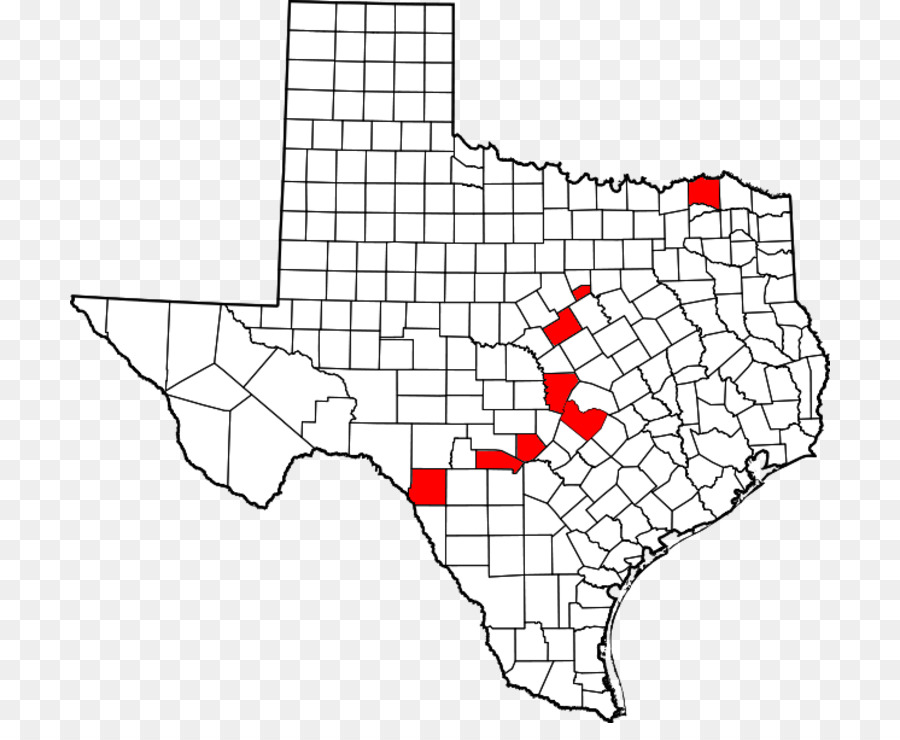 Jones County, Texas In Martin County, Texas Borden County, Texas, Ward County, Texas, Cass County, Texas - laub Zähne