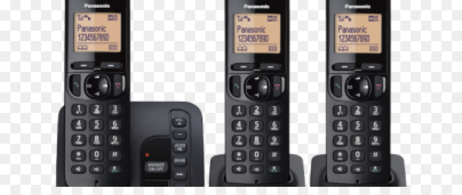 Schnurloses Telefon, Digital Enhanced Cordless Telecommunications Anrufbeantworter Panasonic Digitales Schnurloses Telefon - panasonic Telefon