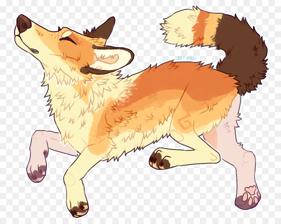 Red fox Cane Gatto Clip art - cane