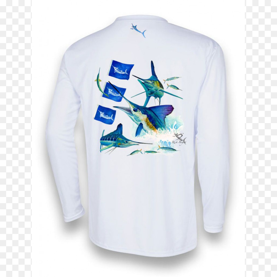 A maniche lunghe T-shirt Marlin - Maglietta
