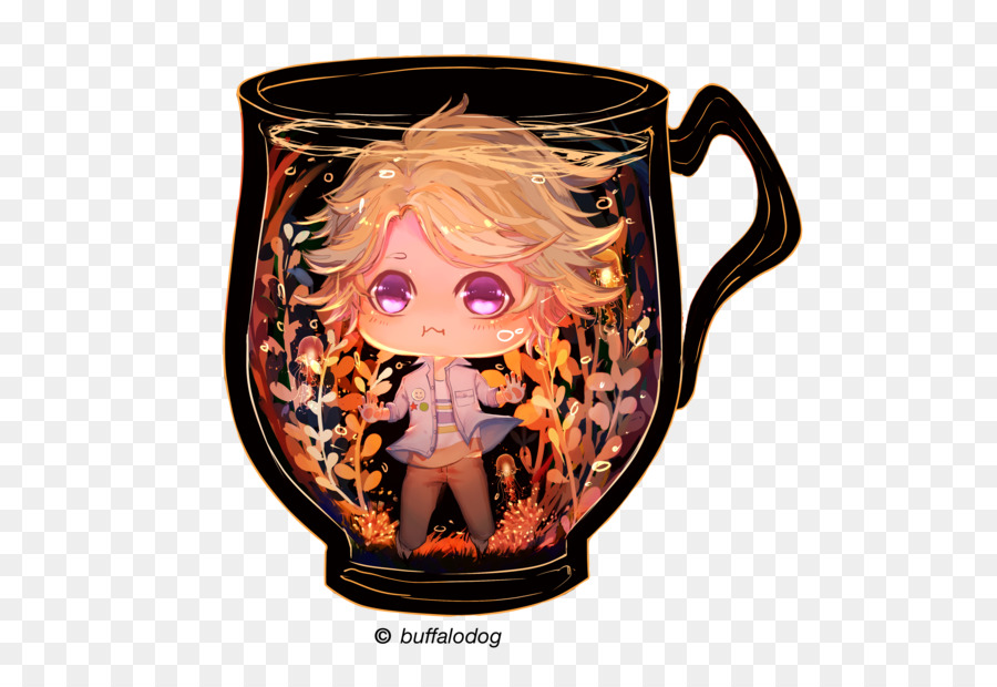 DeviantArt Disegno di Fan art tazza di Caffè - messaggero mistico