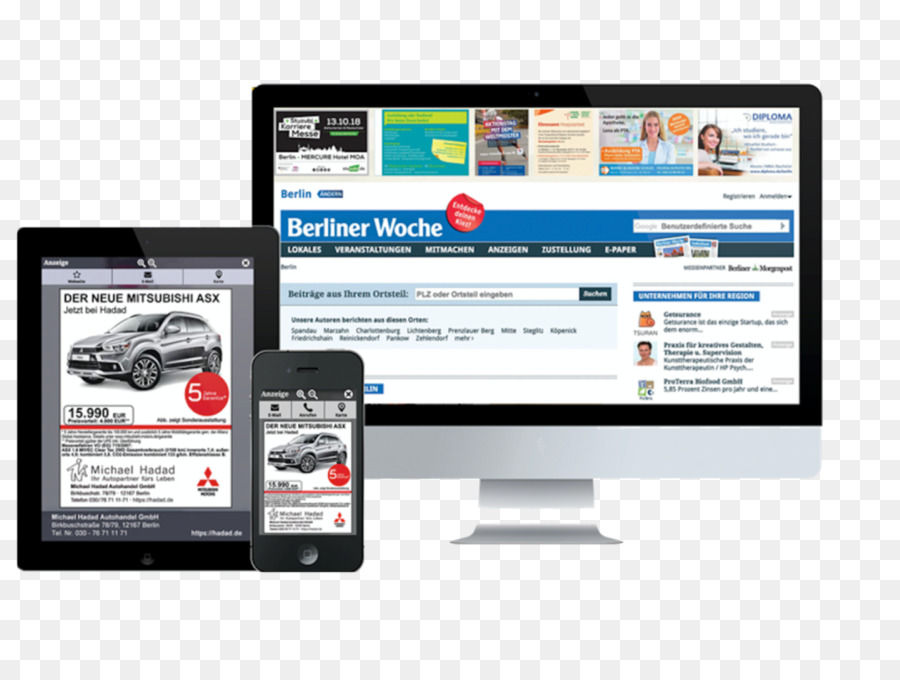 I Monitor dei Computer Display advertising Multimedia Web banner di Testo - smart 2018