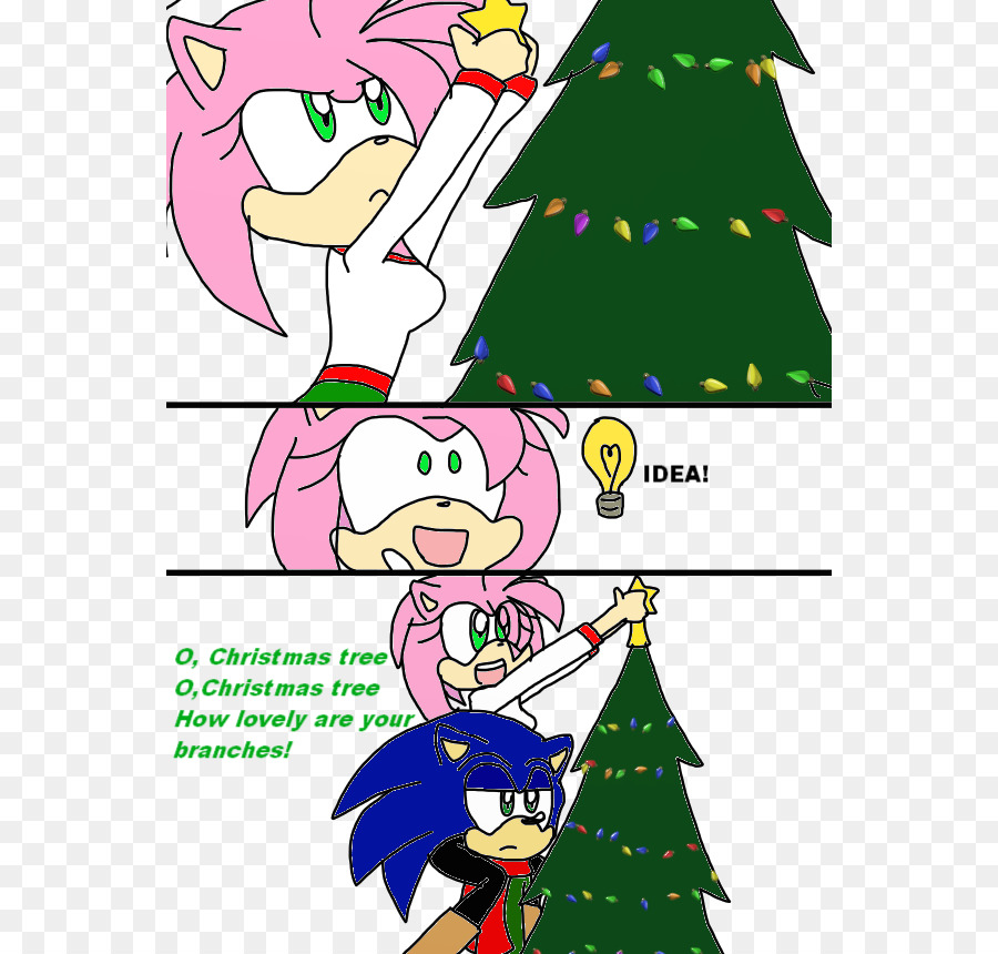 Christmas tree Happiness-Cartoon-Clip-art - Baum