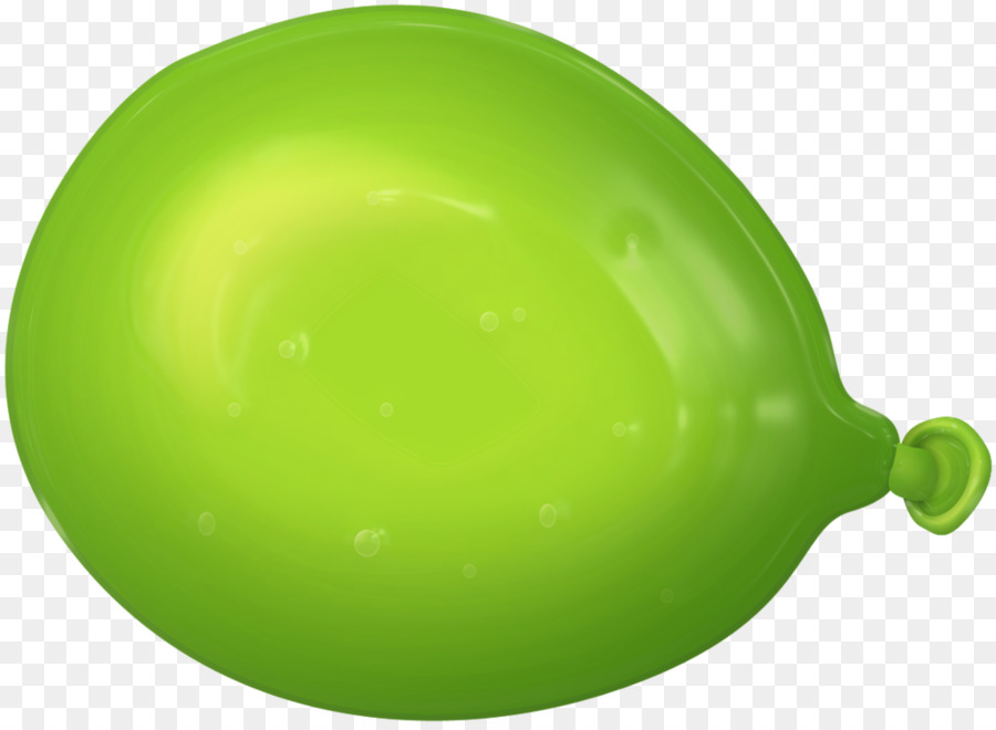 Grüne Ballon Blau - Ballon