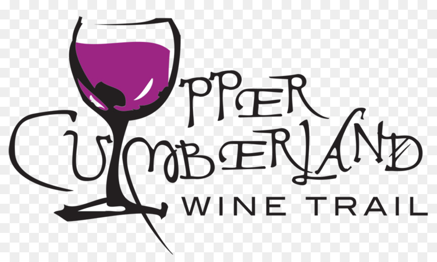 Bicchiere di vino Logo Brand - vetro