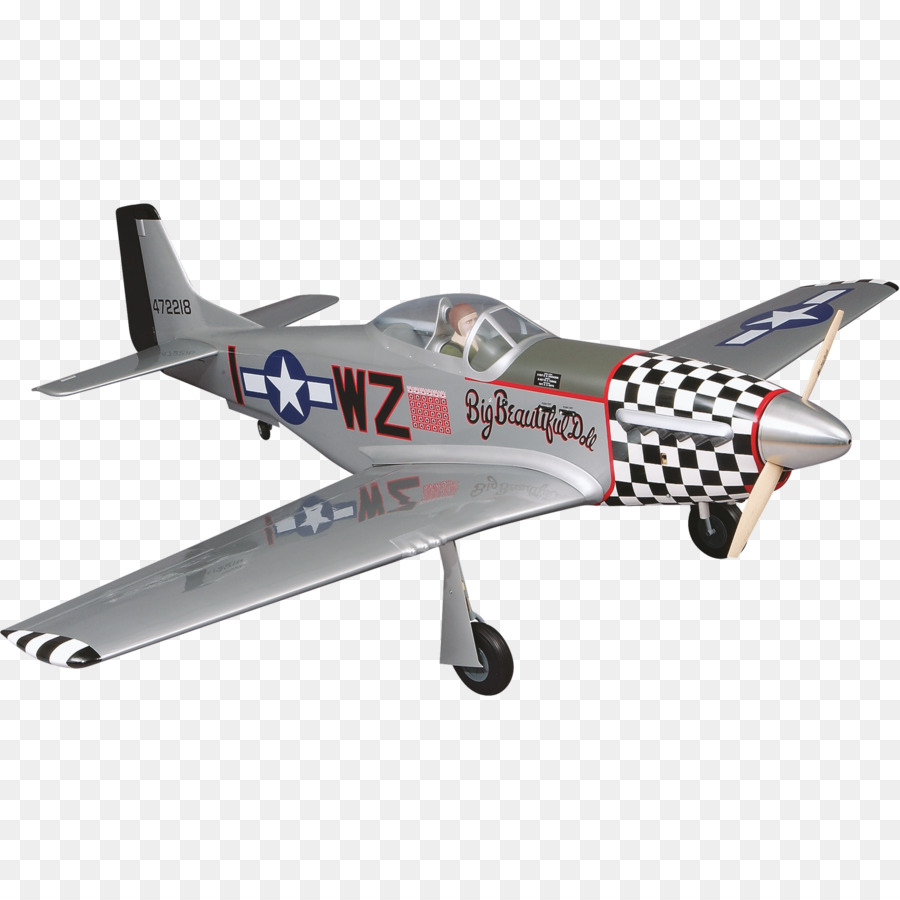 Bắc Mỹ P-51 Mustang quốc xã Hơn Kiểu 190 Radio máy bay điều khiển bằng máy Bay Mustang - máy bay