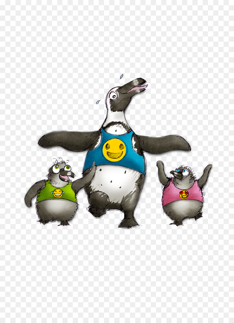 Pinguin-Technik Animierte cartoon - Pinguin watscheln