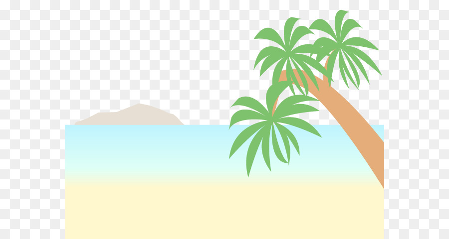 Palmen clipart - Sommersaison