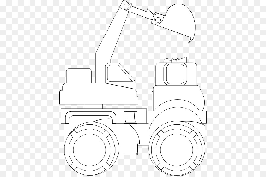 Camion Auto Dumper camioncino - Escavatore Clip art