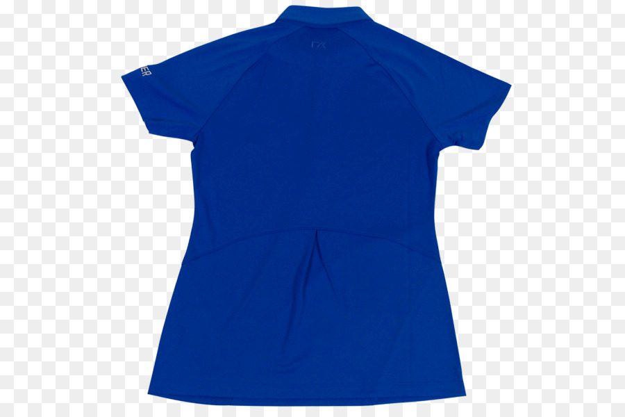 Schulter-Kragen Ärmel Kleid Shirt - polo shirt Frauen