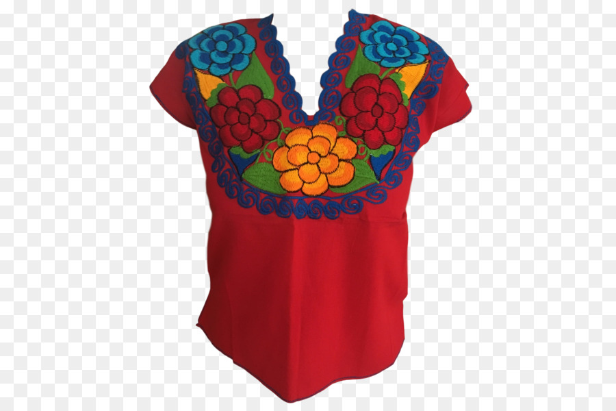 Stickerei-Bluse Craft T-shirt Ärmel - Mexikanische fiesta
