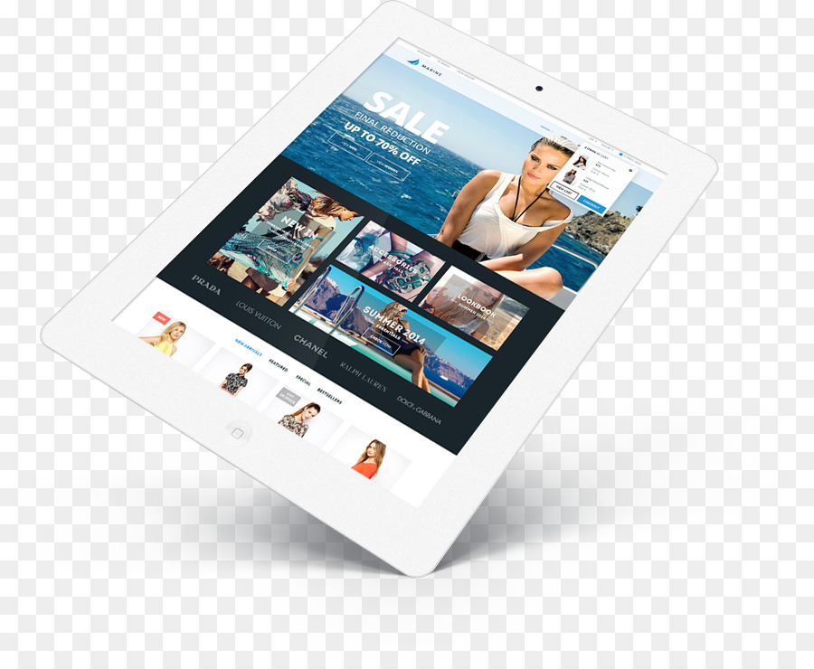 Sviluppo per il Web Content management system Oshawa WooCommerce Software Developer - iPad Bianco