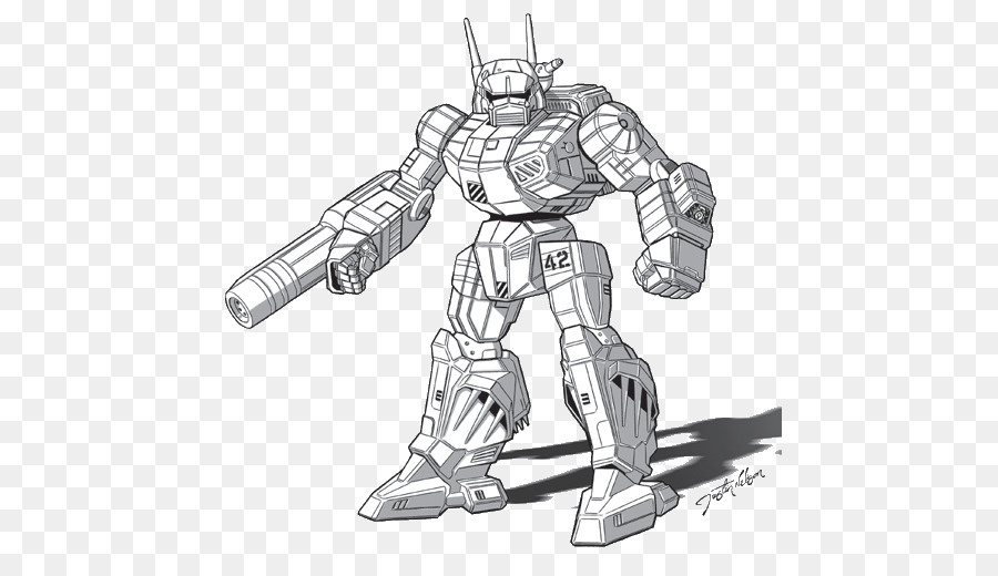 Robot mech concept sketch!