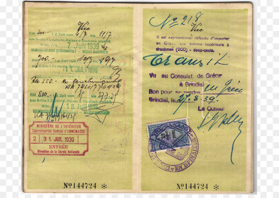 Carta Font - visto passaporto