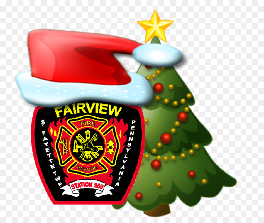 Clipart Weihnachten-Weihnachten Christmas tree Clip art - Feuerwehr